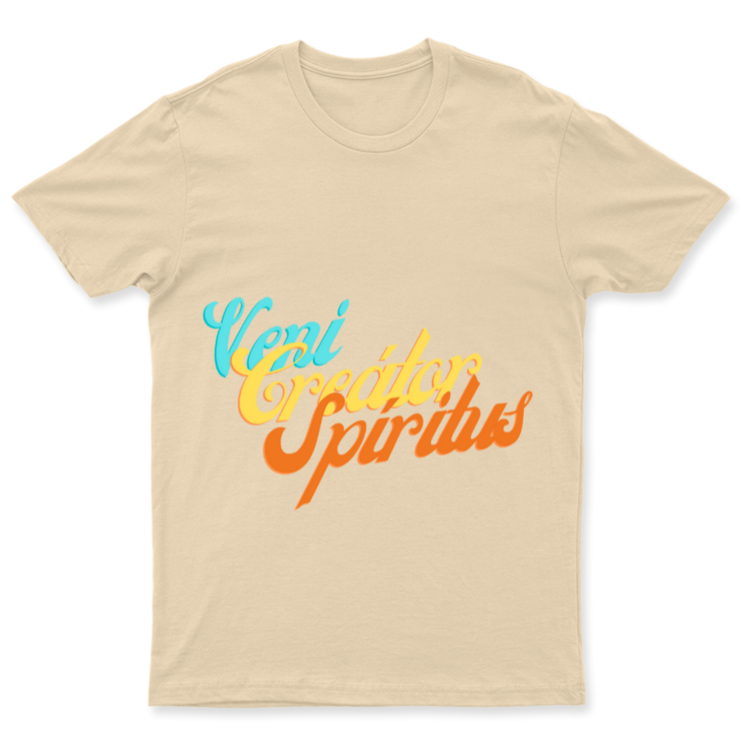 Playera Hombre /Unisex Vení Creator Spiritus