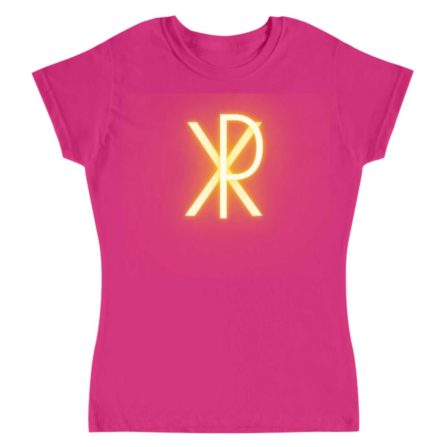 Playera cuello redondo para mujer - Cruz de San Pedro