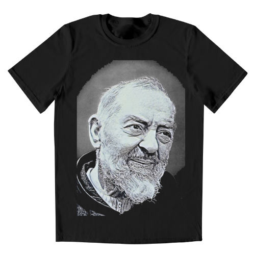 Playera hombre Padre Pío